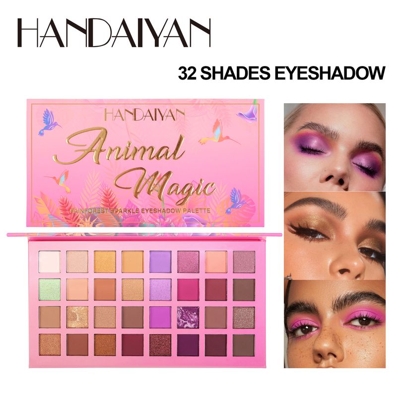 32-color eyeshadow plate Pearl matte makeup repair plate_voghion.com