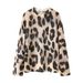 Qin Lan Same Style 2025 Herfst Nieuwe Luipaardprint Met Mohair Trui Gebreide Trui Voor Vrouwen MBE3SWT053_voghion.com