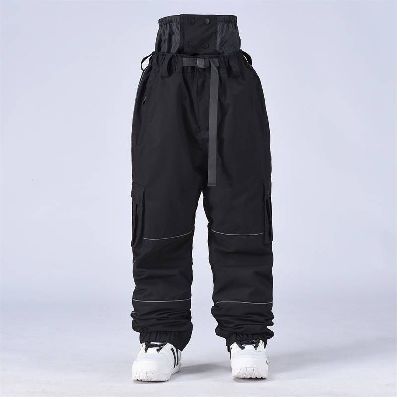 Men's Clothing ski pants windproof waterproof breathable warm loose single board men and women ski pants workwear ski equipment_voghion.com