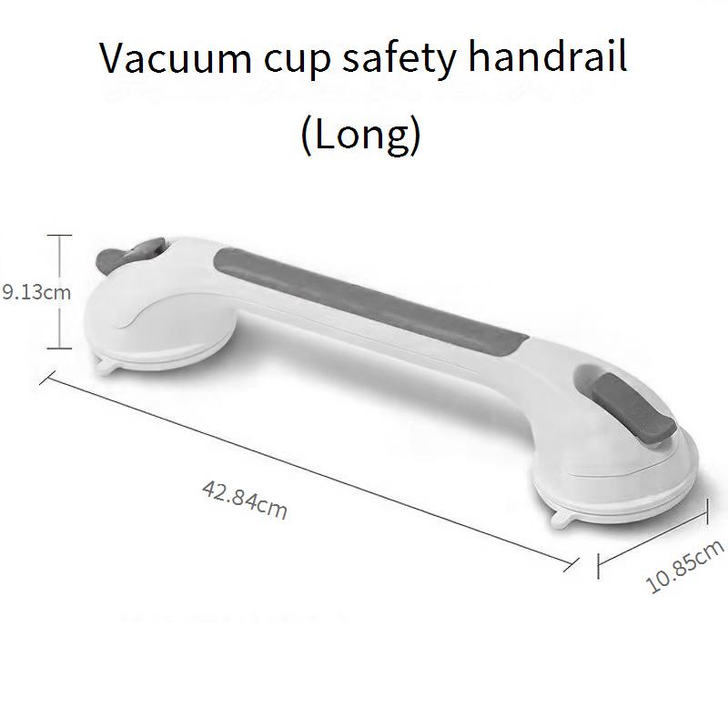 Barre d'appui à ventouse Choiceness pour plus de sécurité dans les toilettes/douche (sans perçage)_voghion.com
