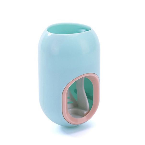 2Pcs Toothpaste Squeezers Automatic Toothpaste Dispenser Wall Mounted Stand Toothpaste Holder Stand Bathroom Accessories_voghion.com