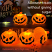 Luce notturna a LED a forma di zucca per Halloween, decorazione luminosa per centrotavola da bar per feste in casa_voghion.com