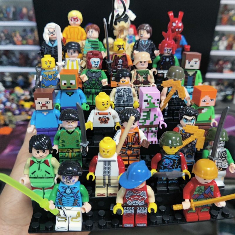 Children's Toys And Gifts Mini Action Figure Building Blocks Collection Model Movie Animation Plastic Block Set_voghion.com