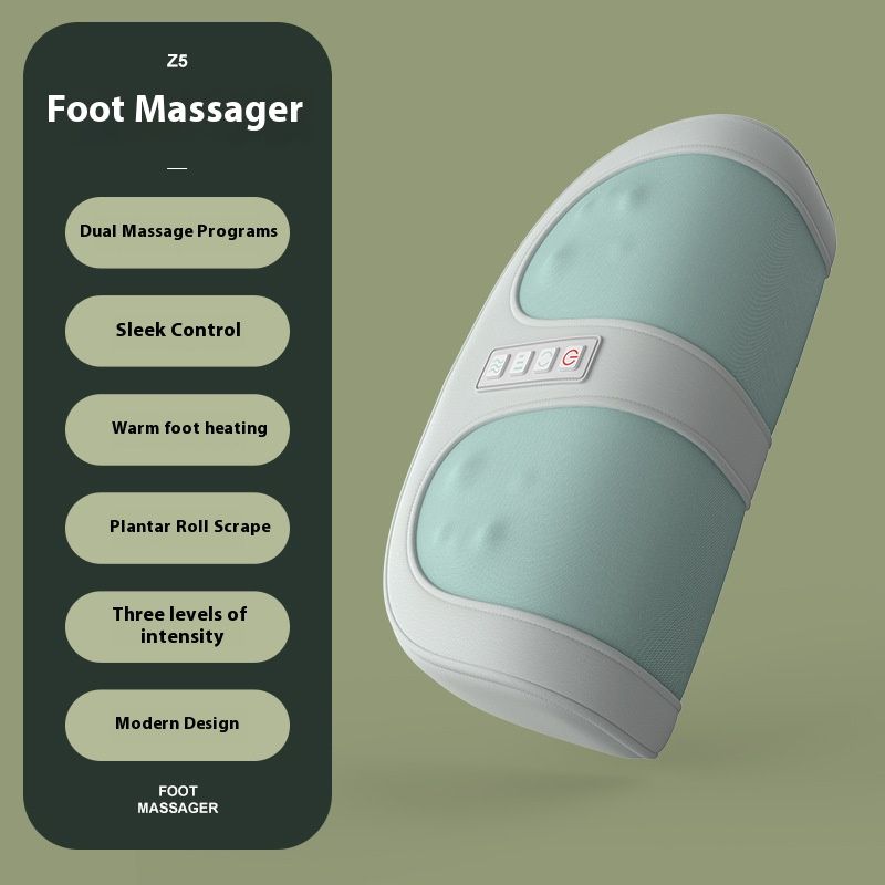 Foot Massager With Heat – Portable Kneading Machine For Relaxation & Pain Relief, Adjustable Timer & Easy Controls_voghion.com