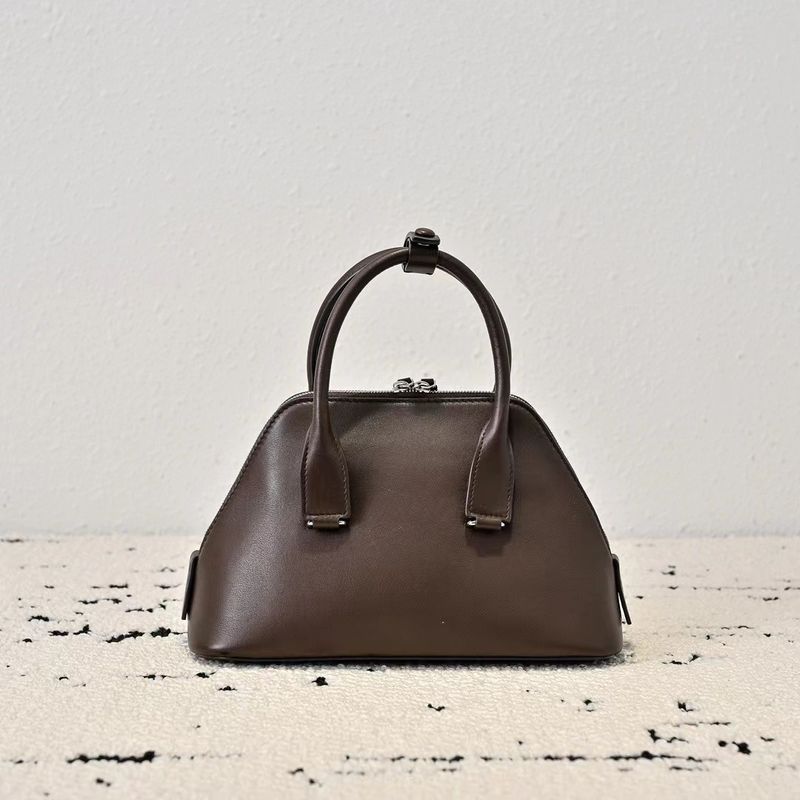 Mini sac fourre-tout en cuir de vache pour femme, sacoche à bandoulière portable de qualité supérieure, style rétro, 2024_voghion.com