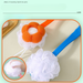 Children's Sponge Ball Long Handle Soft Bristle Brush Bath Scrubber Lazy Back_voghion.com