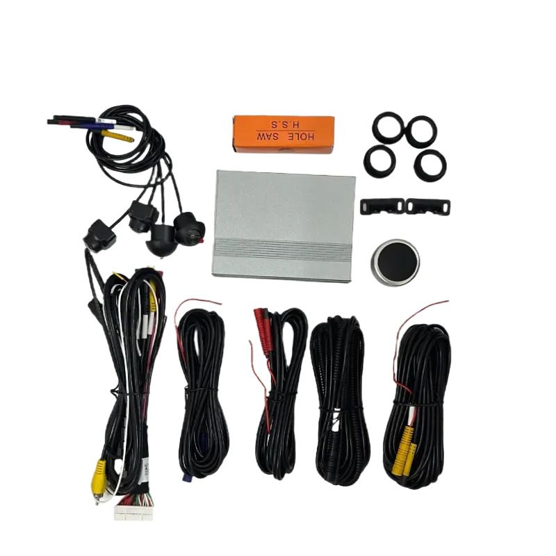 AHD 1080P Universal 3D 360° Car Camera System - HD Night Vision Parking Assistant With 4 Channel Panoramic View & Loop Recording​_voghion.com