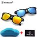 Moda WarBLade Cool Sunglasses Bambini Occhiali da sole per ragazzi Ragazze Occhiali da sole Protezione UV 400 con custodia Regalo per bambini_voghion.com