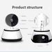 Watch Dog HD Wireless WiFi Connection Network Smart Surveillance Camera Remote Pan-Tilt Control_voghion.com