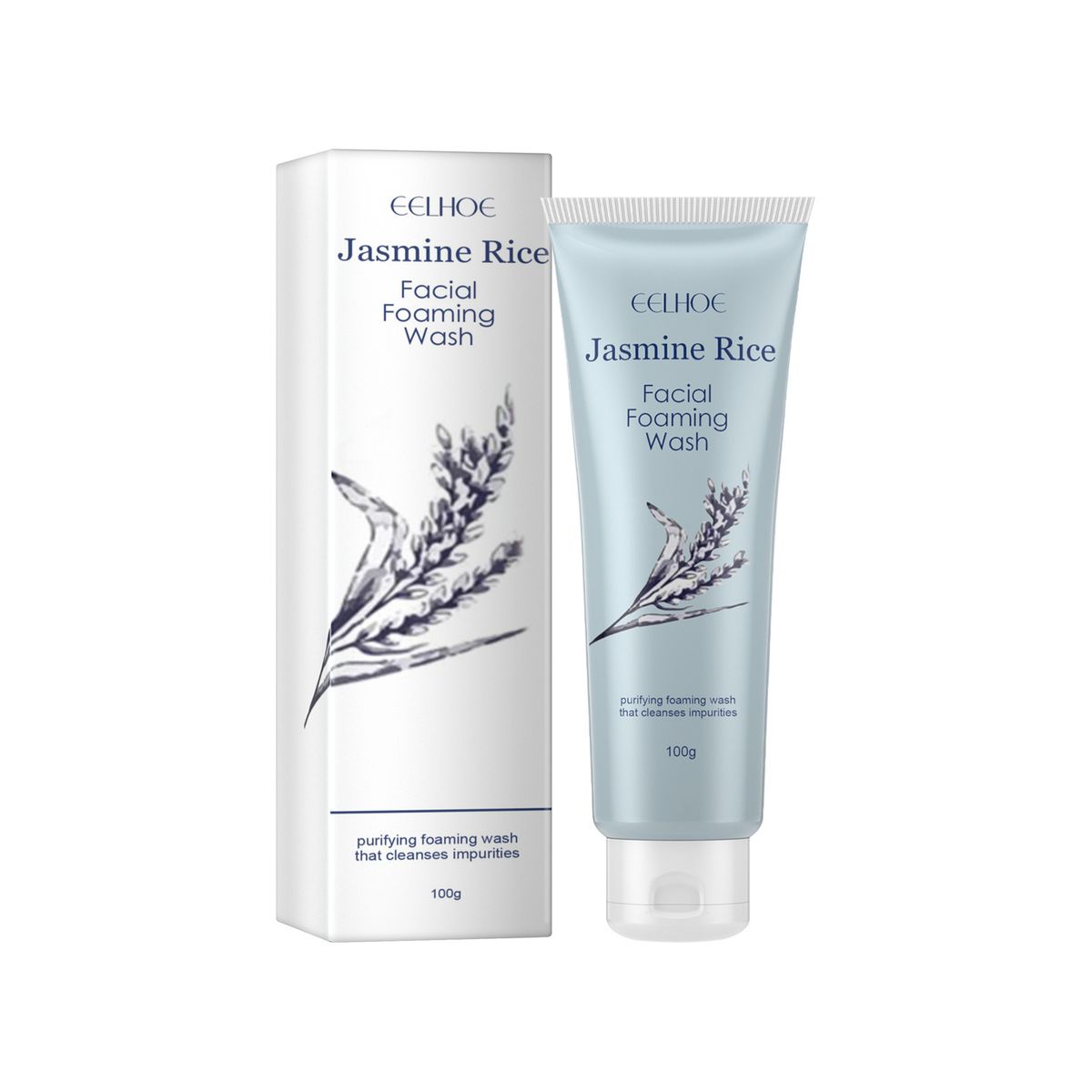 EELHOE Facial Cleanser Deeply Cleanses Pores, Reduces Acne Scars, Moisturizes, Softens, And Tightens The Skin_voghion.com