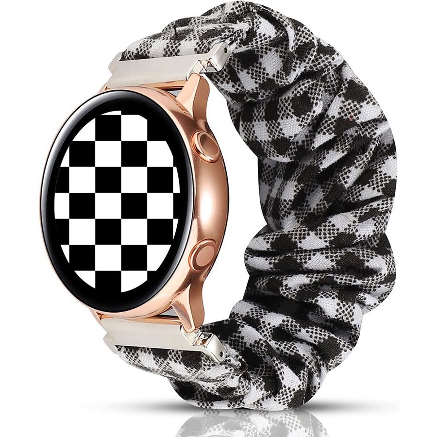 Bracelet élastique en nylon pour Samsung Galaxy Watch 4 40mm 44mm Bracelet chouchous pour Samsung Galaxy Watch4 Classic 42/46mm_voghion.com