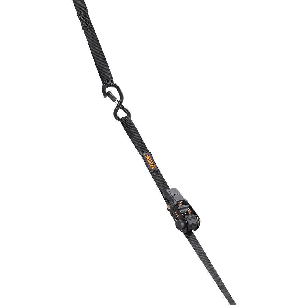 Ratchet Tie Down Straps (4PK), 2200 Lb Max Break Strength, Includes 4 Premium 1' X 15' Rachet Tie Downs With Padded Handles, For Moving Securing Ca_voghion.com