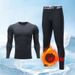 Men's Fleece-Lined Compression Workout Pants - High Elasticity, Quick-Dry, Thermal Training & Basketball Leggings For Gym & Outdoor Sports_voghion.com
