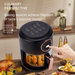 6L Multifunction Glass Air Fryer, Household Color Screen Visual Window, 2025 Hot-Selling Air Fryer Model_voghion.com