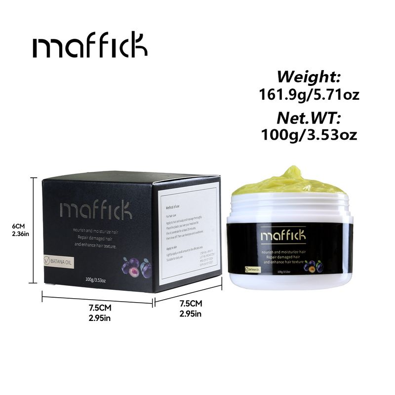 Essência de tratamento com óleo de batata MAFFICK Care Essential para cabelos grossos_voghion.com