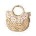 Women's Bags Woven Handmade Bags Summer Street Fashion Small Fresh Crossbody Bags Mobile Phone Bags Holiday Versatile Women's Bags_voghion.com