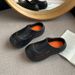 Ch1605 New 2025 Summer Men And Chef One-Word Solid Color Slippers Women Nurse Surgical Shoes Clogs_voghion.com