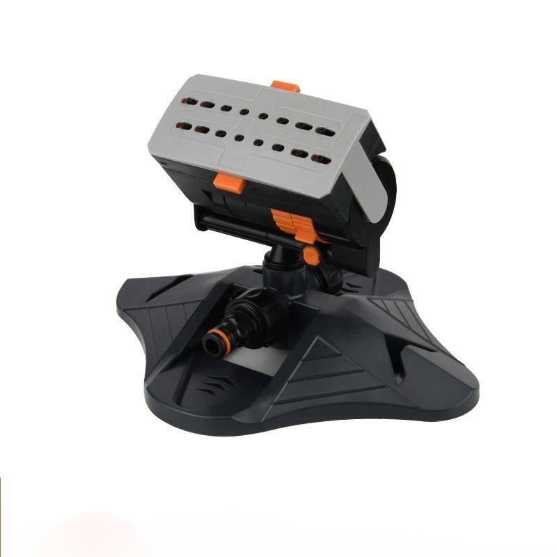 Oscillator Sprinkler, 4000 Square Feet, 4-Way Adjustable, Quick Connect Set, Black,_voghion.com