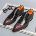 Neue formelle Business-Schuhe aus hochwertigem Leder für Herren mit größerer Körpergröße, atmungsaktive britische Freizeitschuhe mit spitzer Spitze_voghion.com
