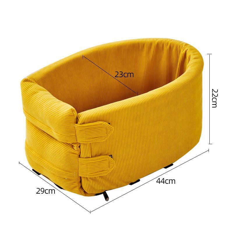 Small Cat Seat Central Control Anti-Dirty Cushion Pet Car Mat Dog Bed_voghion.com