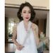 Pearl Chain For Women Korean Version Versatile Decorative Dress New Elastic Thin Waist Belt Sweet Fairy Accessory_voghion.com