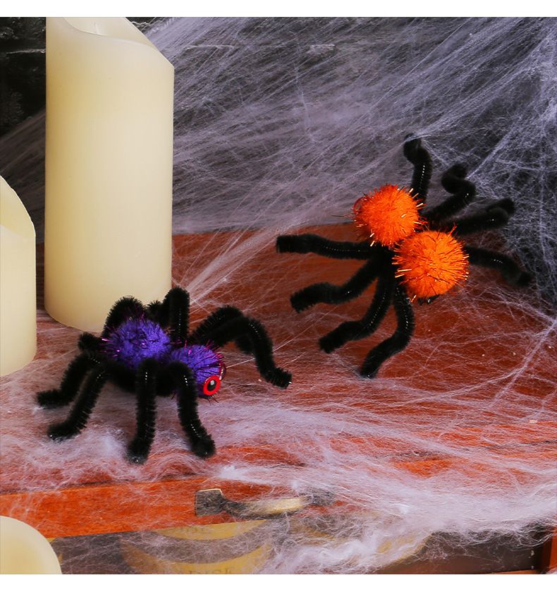 Halloween Spider Hair Clip Halloween Children's Adult Party Decoration Props Funny Spider Hair Clip Hair Accessories_voghion.com