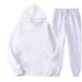 boy 2023 Cross-Border Men's Spring And Autumn Solid Color Hoodie Sweatshirt Trendy Casual Sports Two-Piece Set_voghion.com