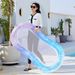 Pool & Accessories Premium Inflatable Pool Lounge Chair With Mesh Backrest Pillow Sparkling Adult Floating Bed_voghion.com