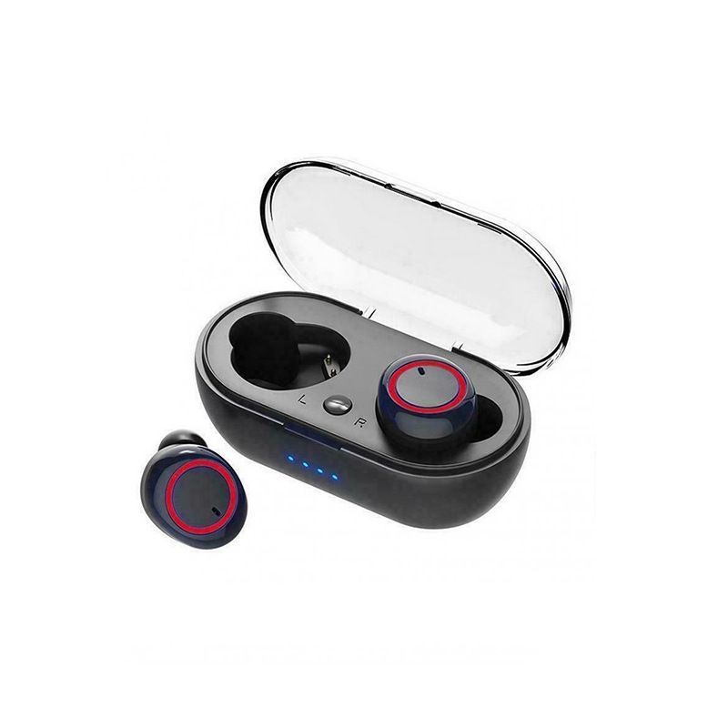 Y50 Bluetooth Earphone Outdoor Sports Wireless Headset 5.0 With Charging Bin Power Display Touch Control Headphone Earbuds_voghion.com
