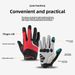 Guanti da mountain bike con touchscreen, per sport all'aria aperta, resistenti all'usura, primavera e autunno, ultra-fibra_voghion.com