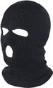 3 Hole Winter Knitted Mask, Outdoor Sports Full Face Cover Ski Mask Warm Knit Balaclava For Adult_voghion.com