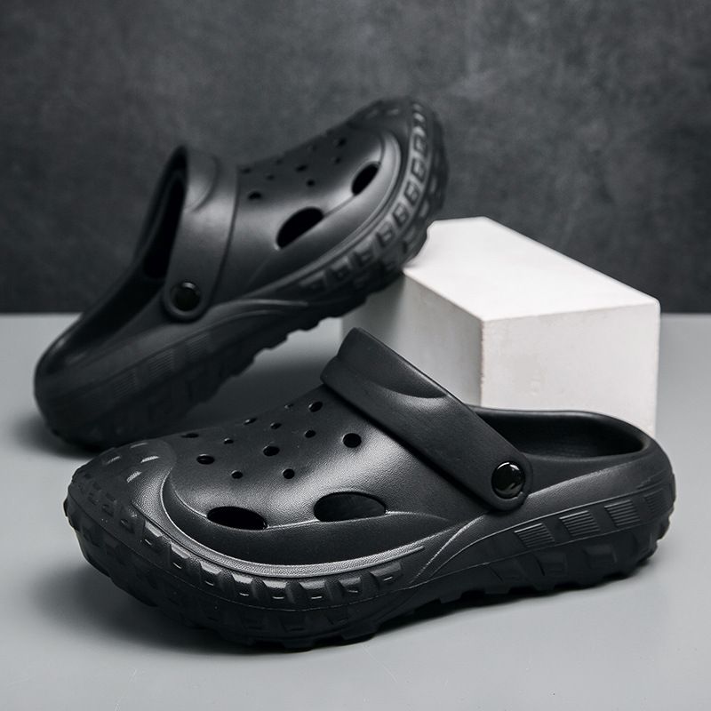 Men's Slippers New Summer Sandals Wear A Pair Of Slippers One Soft Soled Beach Shoes_voghion.com