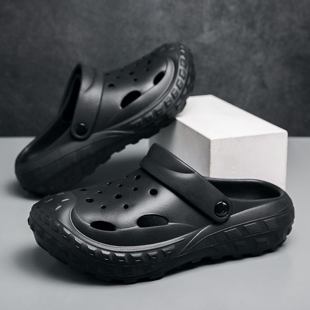 Men's Slippers New Summer Sandals Wear A Pair Of Slippers One Soft Soled Beach Shoes_voghion.com