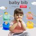 Baby-Lätzchen für Essen, Silikon, wasserdicht, für Babys, ultraleicht, superweich_voghion.com