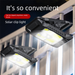 TANJU New Solar Home Courtyard High Bright Outdoor Balcony Wall Camping Light Range 550 Square Meters Human Body Sensor_voghion.com
