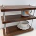 Storage Vintage Style Kitchen Shelf Partition Workstation Desktop Organizer Tea Cup Coffee Rack_voghion.com