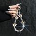 Phone Accessory Bundles & Sets Mobile Phone Chain Crystal Beaded Chain Butterfly Flower High End Women's Handmade Short Chain NIS Style Bag Versatile_voghion.com