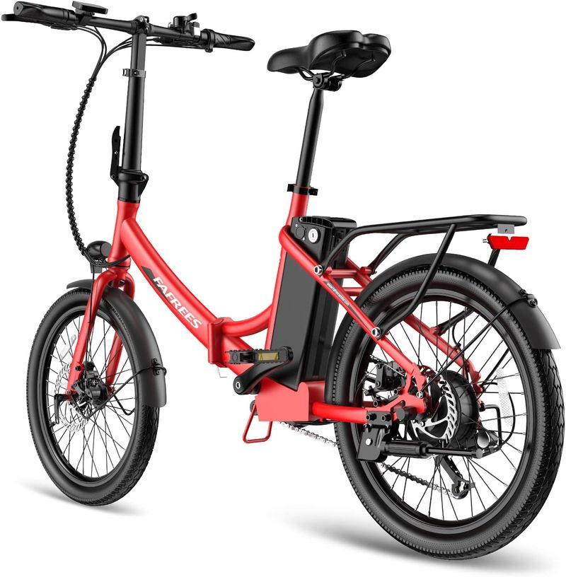 Fafrees F20 Light E muška baterija 36 V 14,5 Ah, [službeno] sklopivi e-bicikl 20 inčni e-bicikl, motor za ženski bicikl_voghion.com