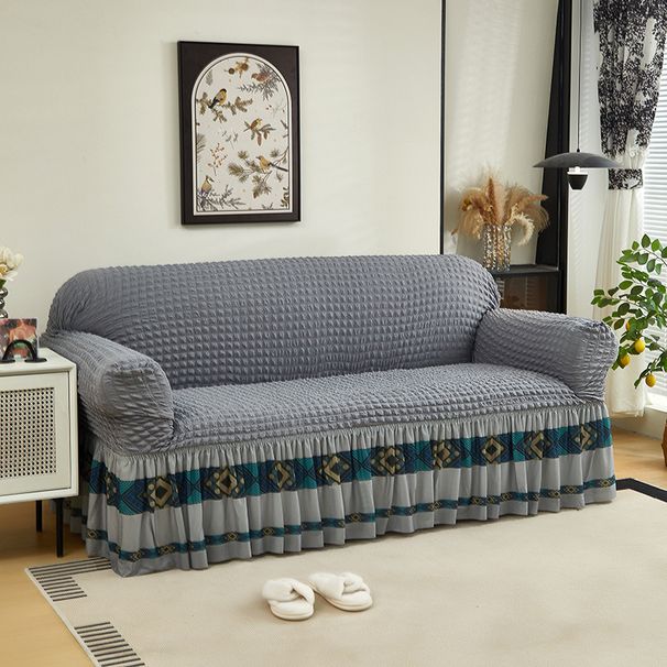 Housse de canapé élégante en gaze à bulles – Housse respirante et élégante pour la protection des meubles de salon (plusieurs couleurs et tailles)_voghion.com