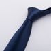 Cravatta blu viola lucida da 8 cm da uomo, cravatta blu tinta unita, cravatta lucida_voghion.com