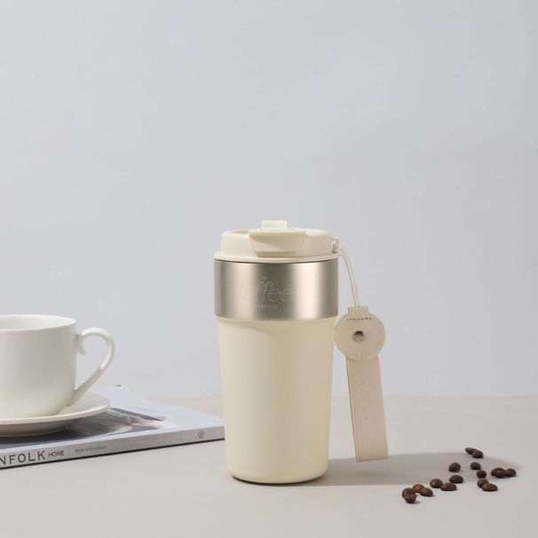 Bicchiere termico in acciaio inossidabile 316 di alta qualità con manico staccabile – Elegante tazza da caffè per ufficio, viaggi e regali_voghion.com