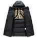 "Unisex Black Puffer Jacket – Long & Short Hooded Down Coat, Warm Winter Essential (S-XXXL)"_voghion.com