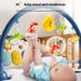 Foot Piano Baby Fitness Frame Igrače za dojenčke Puzzle Zgodnje izobraževanje Multifunkcionalna glasba Podloga za plazenje Darilo_voghion.com