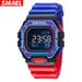 SMAEL Student Couple Men's 50m Waterproof Luminous Electronic Watch Large Dial Sports Style_voghion.com