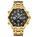 Men's Calendar Alloy Sports Multi-function Watch_voghion.com