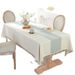 Table Cloth Simple Jacquard Embroidery Tablecloth Household Coffee Table Mat Tablecloth Table Mat_voghion.com