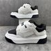 2026 Fashion Sneakers Jogging Shoes Youth/Men Artificial PU Splicing Low Top Velcro Thick Sole Non-Slip Wear-Resistant Running Shoes_voghion.com