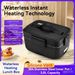 Portable Electric Lunch Box - Plug-in Heating & Steaming Function, Suitable For Home Use & Office Workers To Carry "_voghion.com