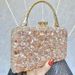 New Style Banquet Handbag Women, Handheld And Crossbody Shoulder With High-end Feel, Small Bag Full Of Sparkling_voghion.com