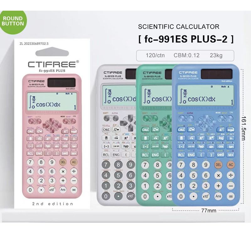 991ESPLUS 2nd Function Calculator Student Science Calculator 417 Function Matrix Complex_voghion.com